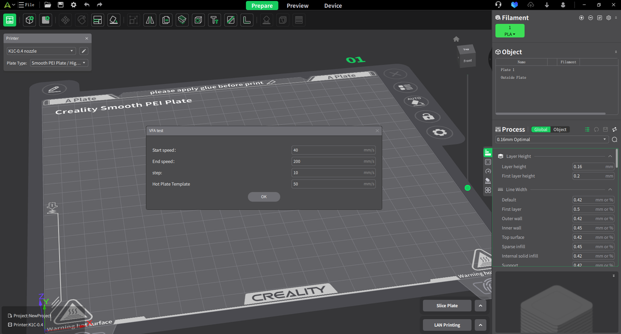 Calibration Tutorial | Creality Wiki