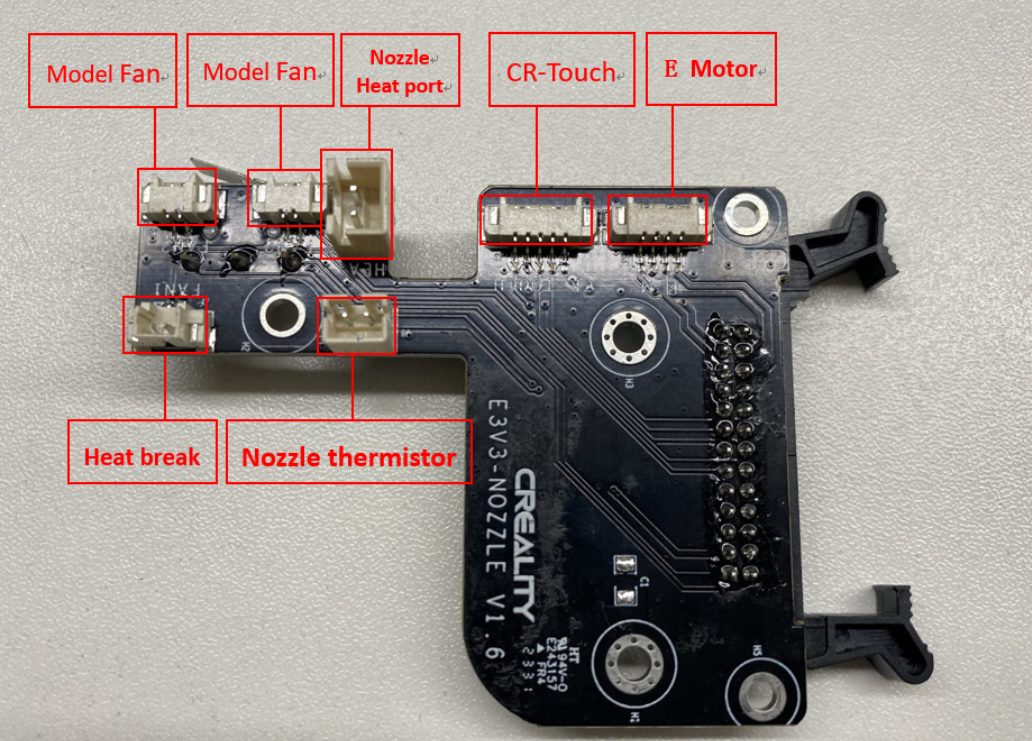 PCB Pinout and Wiring Diagram | Creality Wiki