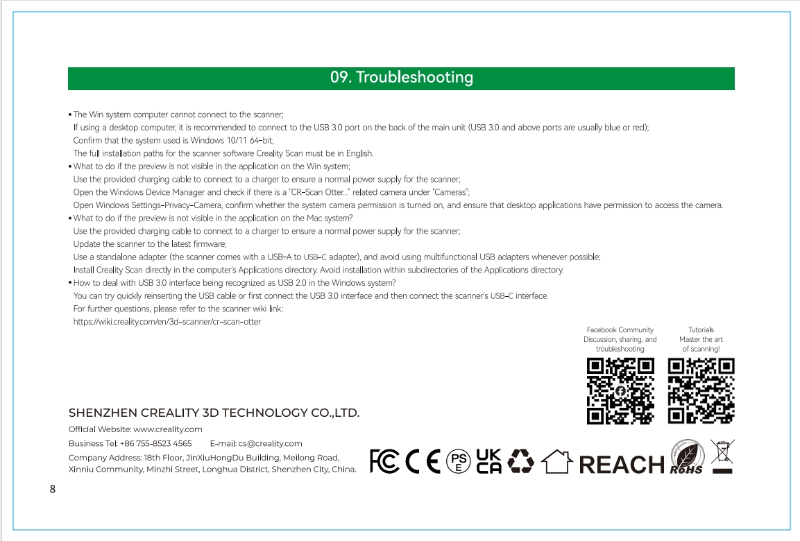 CR Scan Otter Creality Wiki