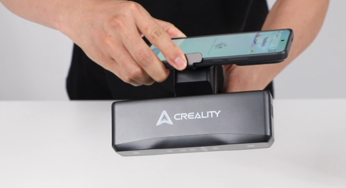 Creality body scanning route reference