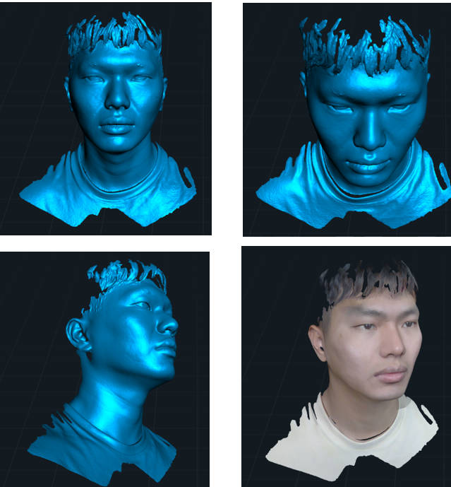 Creality Raptor Pro face scan result