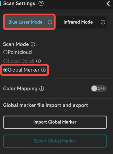 Global Marker Scanning | Creality Wiki