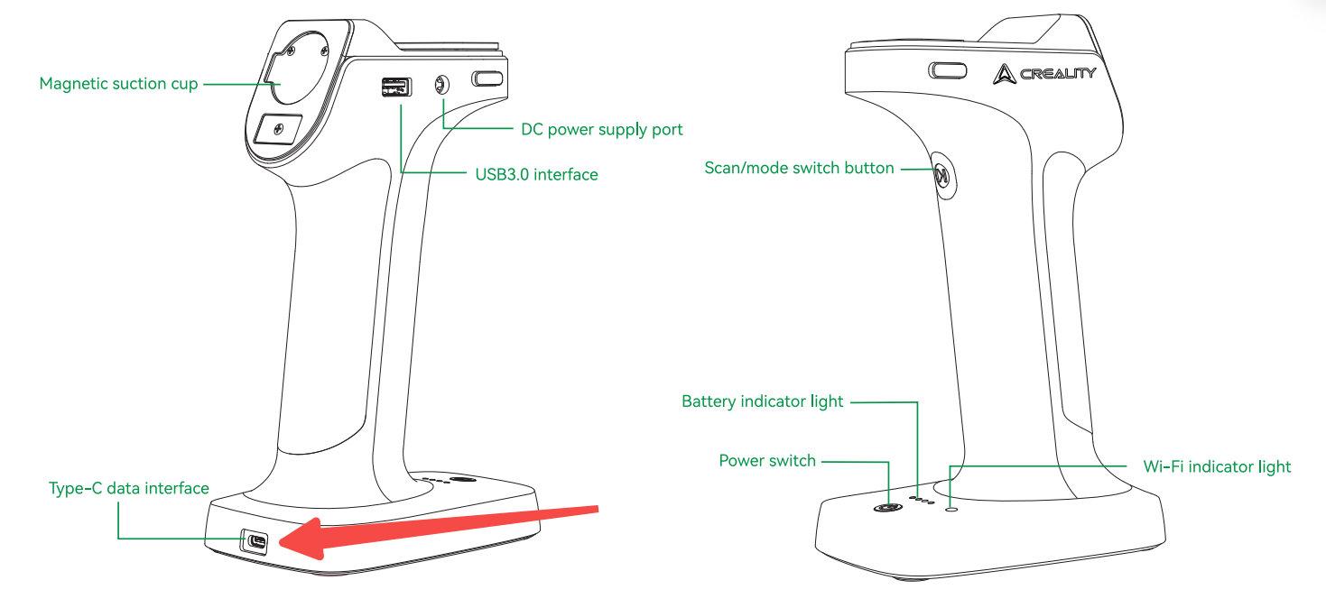 Wi-Fi Scan Bridge Not Charging Troubleshooting | Creality Wiki