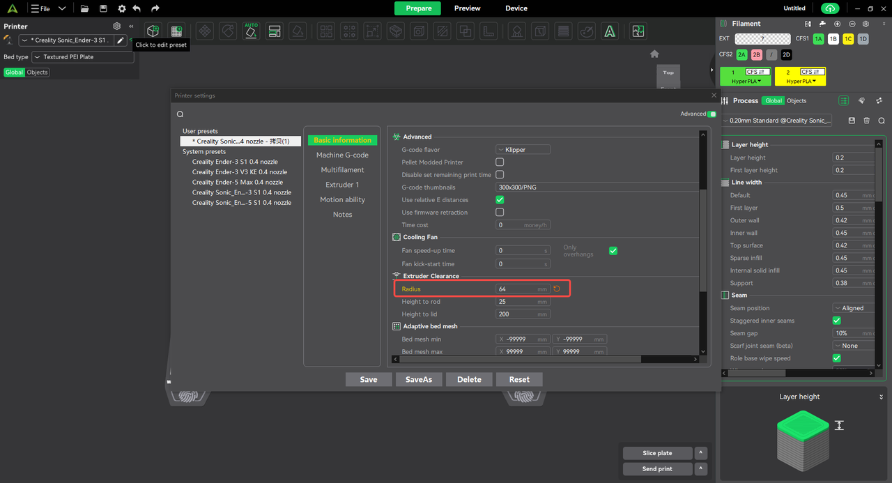 6.2.0 Release Notes | Creality Wiki