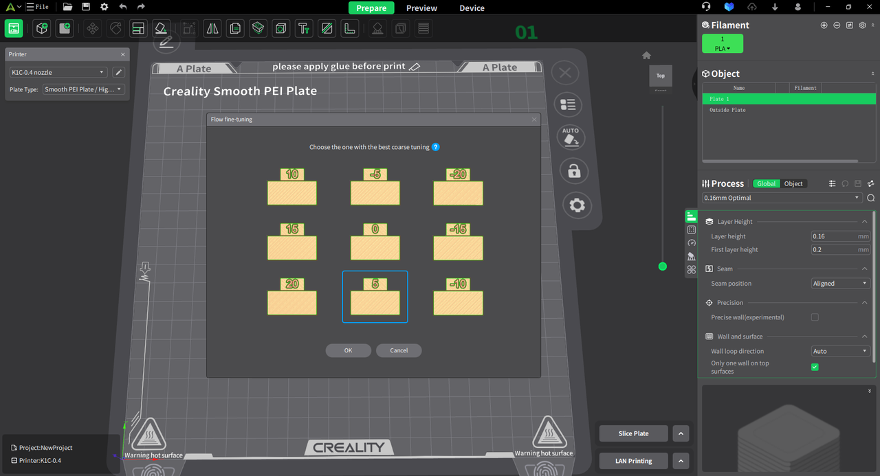 Calibration Tutorial | Creality Wiki