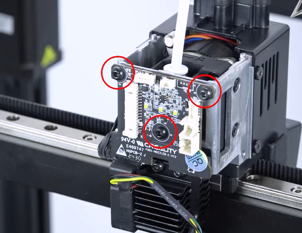 Replace Ender-5 Max Hotend Adapter Board | Creality Wiki