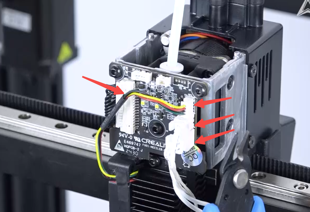 Replace Ender-5 Max Hotend Adapter Board | Creality Wiki