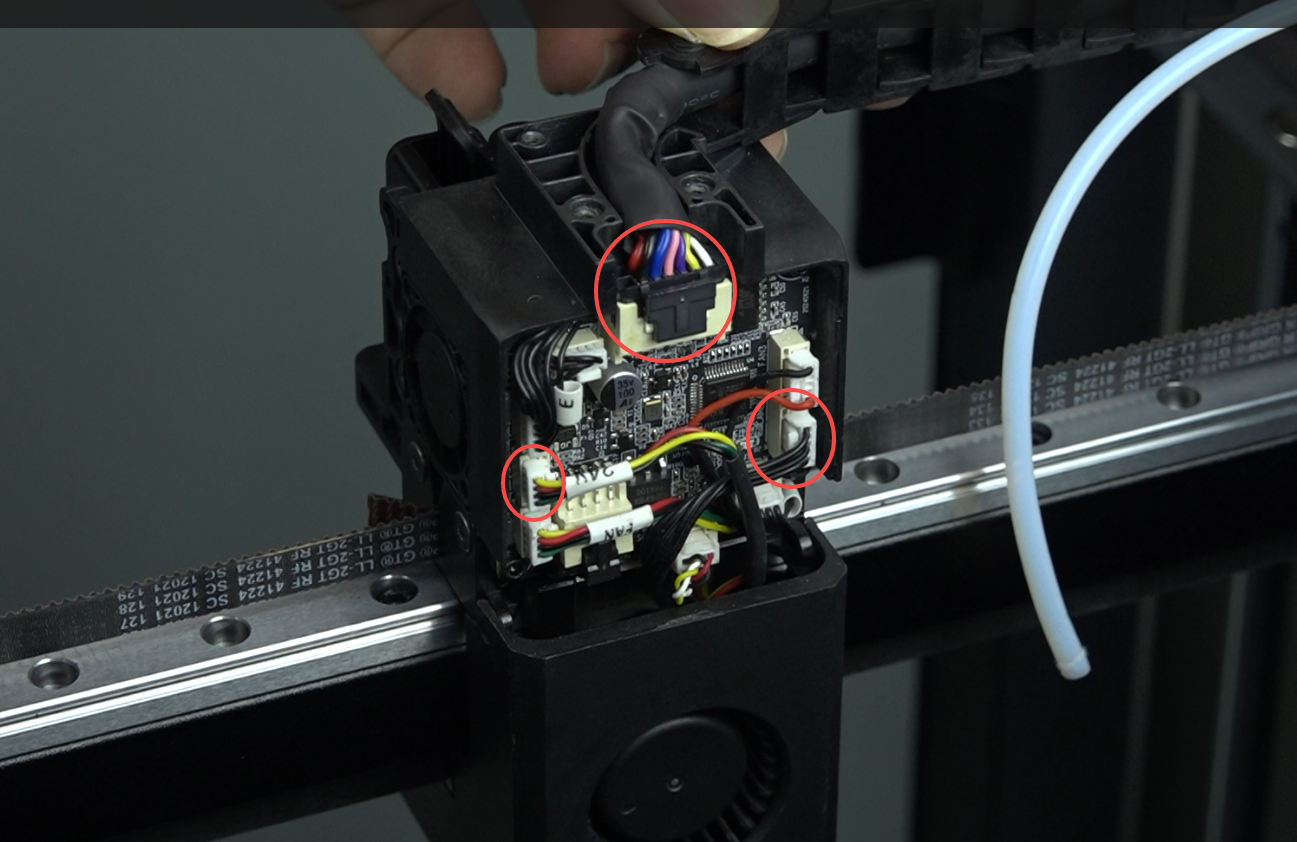 Replace K2 Plus Hotend Circuit Board | Creality Wiki