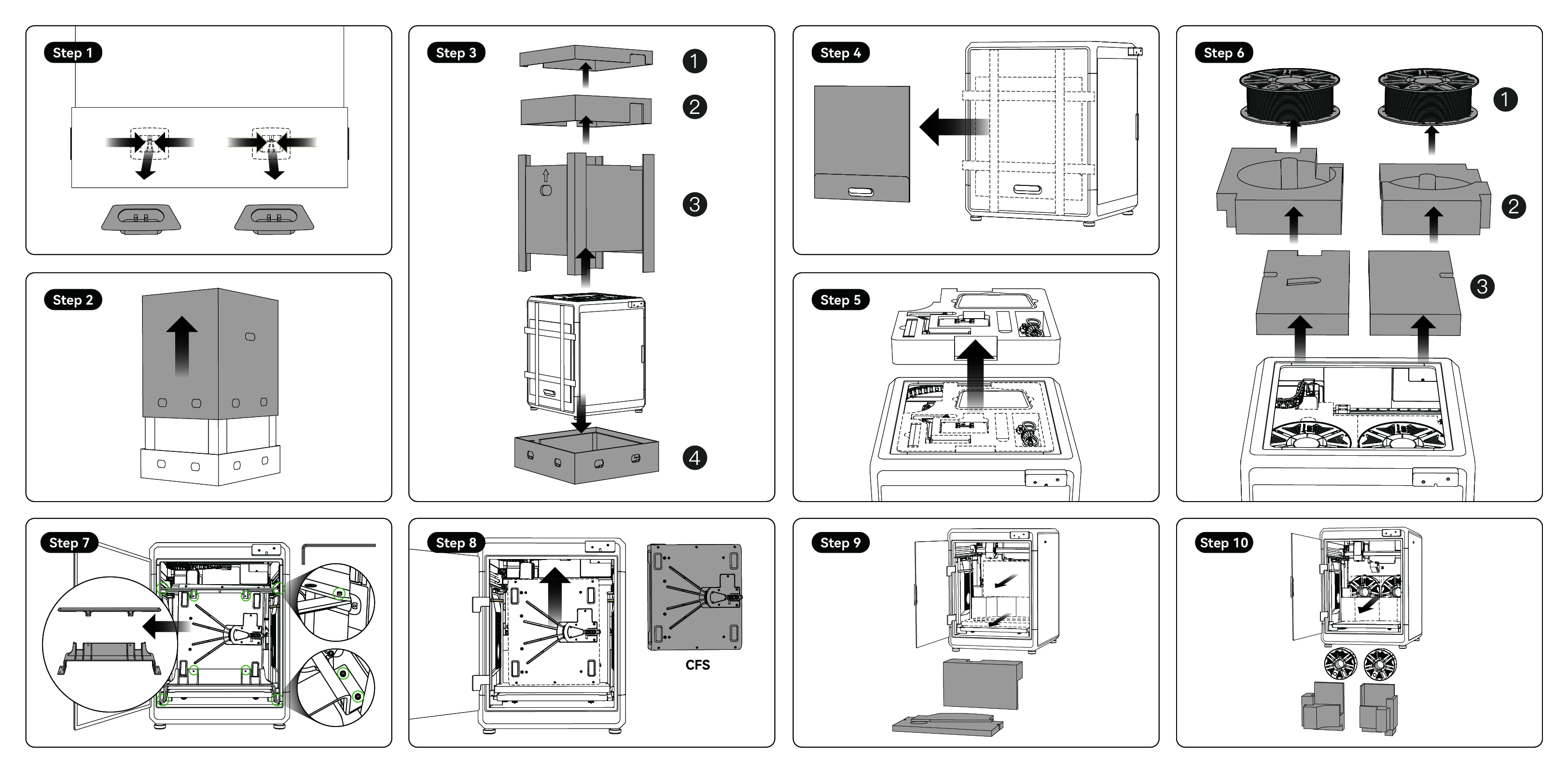 K2 Plus Combo Unbox Guide | Creality Wiki