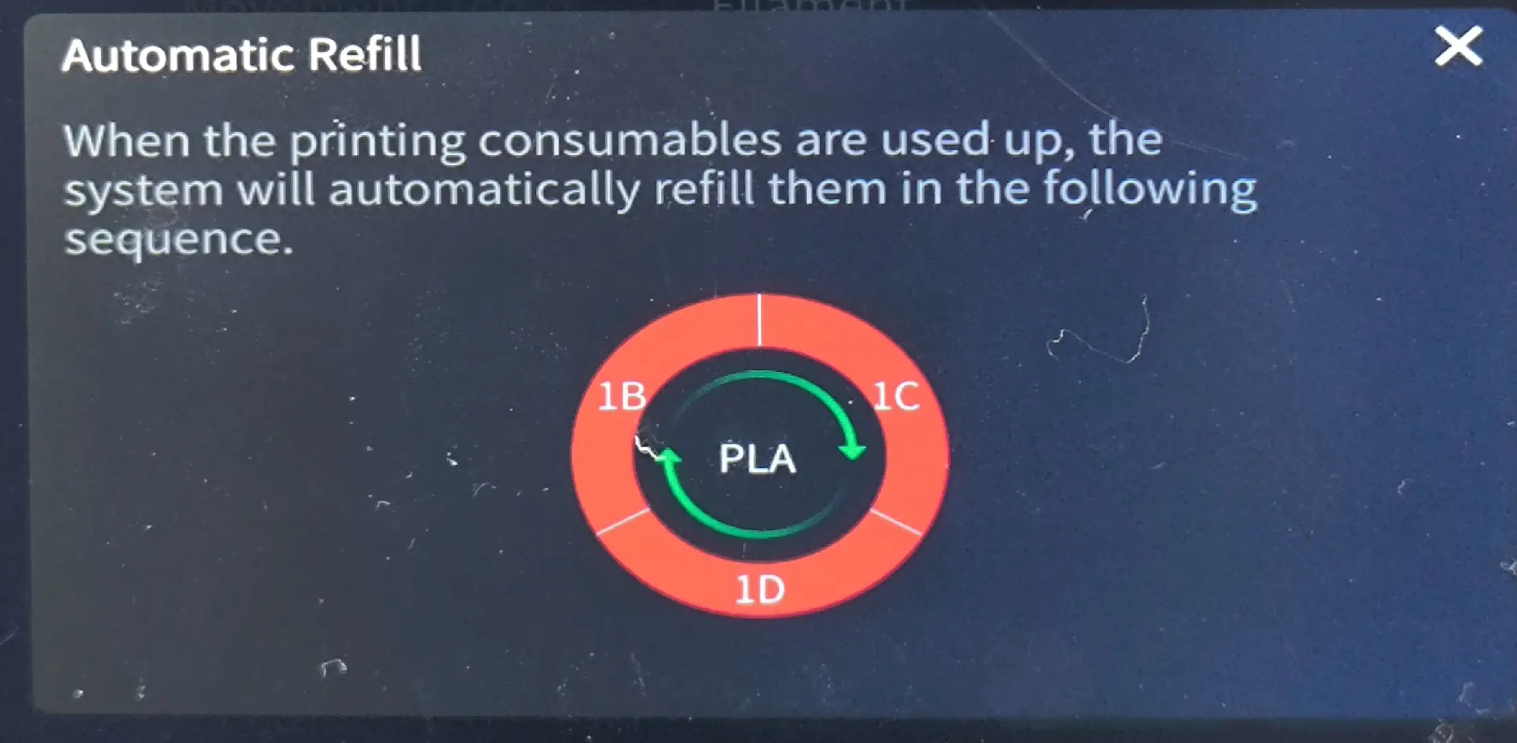 K2 plus automatic refill guide creality wiki